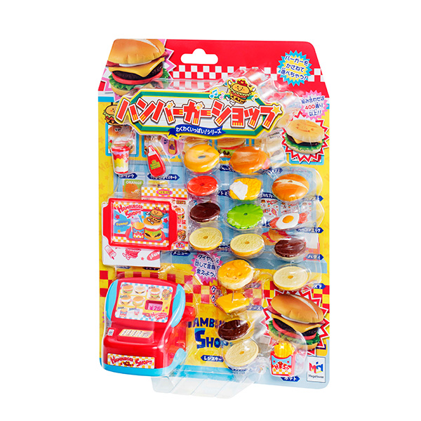 わくわくいっぱい ハンバーガーショップ 商品情報 メガトイ メガハウスのおもちゃ情報サイト