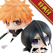 メガトレショップでちみメガ バディシリーズ！BLEACH 『黒崎一護&朽木ルキア 死神セット【限定特典付き】』の受注を開始しました！