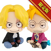 メガトレショップで るかっぷ ONE PIECE サボ＆マルコ 限定版【メラメラの実とパイナップルセット】 の受注を開始しました！