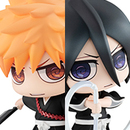 BLEACH 黒崎一護&朽木ルキア 死神セット